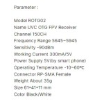 Original SKYDROID Mini 5.8G Dual Antennas UVC Video Downlink OTG for Android Phone Smartphone Quadcopter Drones